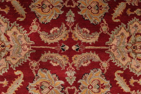 Jaipur Red Hand Knotted 811 X 1110  Area Rug 301-30764 Image 3