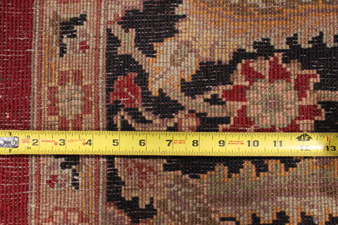 Jaipur Red Hand Knotted 811 X 1110  Area Rug 301-30764 Image 5