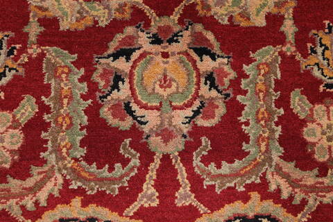 Jaipur Red Hand Knotted 811 X 1110  Area Rug 301-30764 Image 8