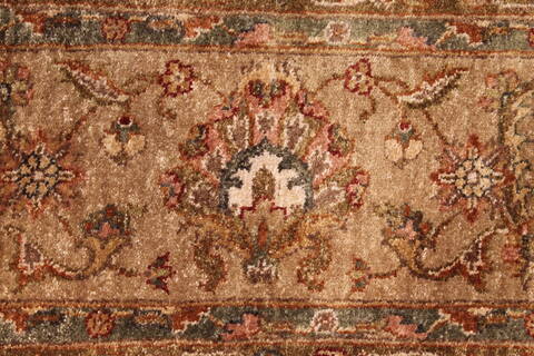 Jaipur Beige Hand Knotted 810 X 119  Area Rug 301-30766 Image 10