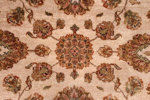 Jaipur Beige Hand Knotted 810 X 119  Area Rug 301-30766 Image 3