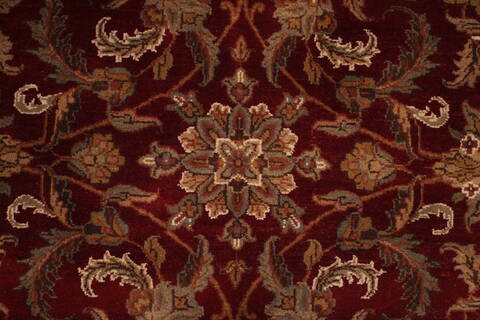 Jaipur Red Hand Knotted 90 X 1111  Area Rug 301-30797 Image 3