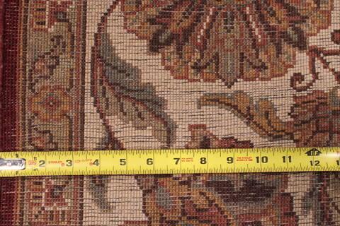 Jaipur Red Hand Knotted 90 X 1111  Area Rug 301-30797 Image 5
