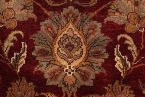 Jaipur Red Hand Knotted 90 X 1111  Area Rug 301-30797 Image 8