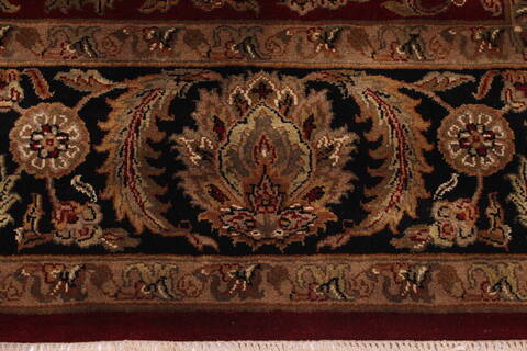 Jaipur Red Hand Knotted 90 X 121  Area Rug 301-30808 Image 1