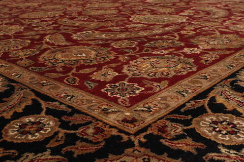 Jaipur Red Hand Knotted 90 X 121  Area Rug 301-30808 Image 3
