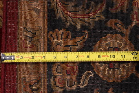 Jaipur Red Hand Knotted 90 X 121  Area Rug 301-30808 Image 6