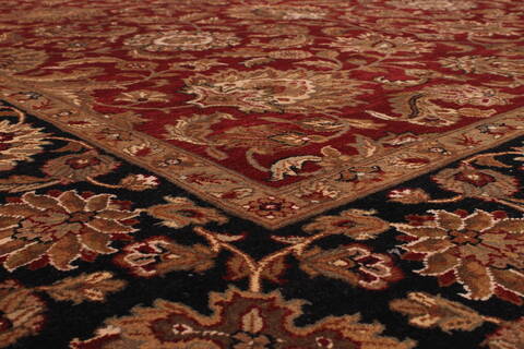 Jaipur Red Hand Knotted 811 X 127  Area Rug 301-30809 Image 2