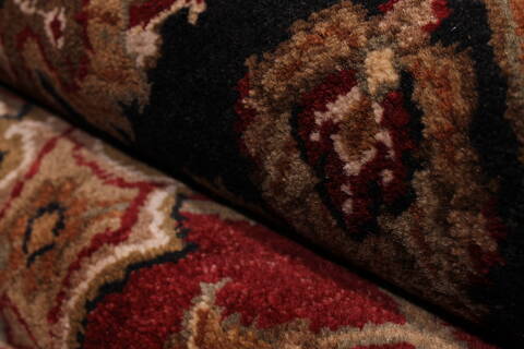 Jaipur Red Hand Knotted 811 X 127  Area Rug 301-30809 Image 4