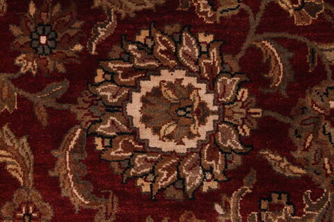 Jaipur Red Hand Knotted 811 X 127  Area Rug 301-30809 Image 6
