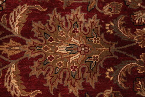 Jaipur Red Hand Knotted 811 X 127  Area Rug 301-30809 Image 7