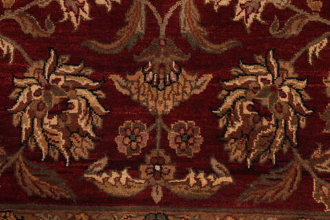 Jaipur Red Hand Knotted 811 X 127  Area Rug 301-30809 Image 8