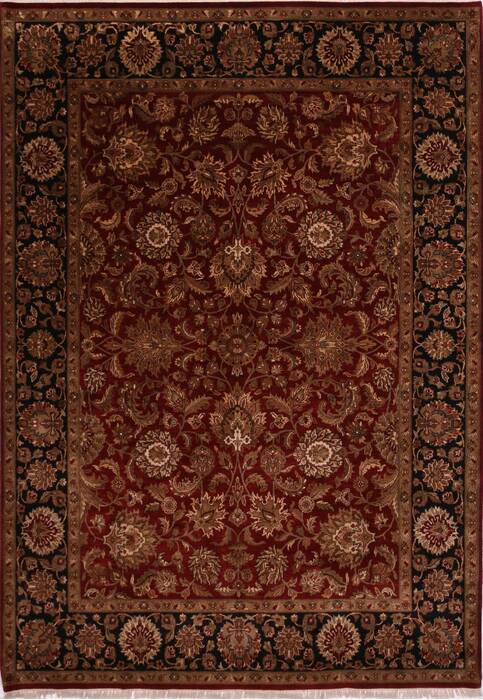 Jaipur Red Hand Knotted 811 X 127  Area Rug 301-30809 Image 0