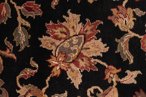 Jaipur Black Hand Knotted 811 X 118  Area Rug 301-30820 Image 7