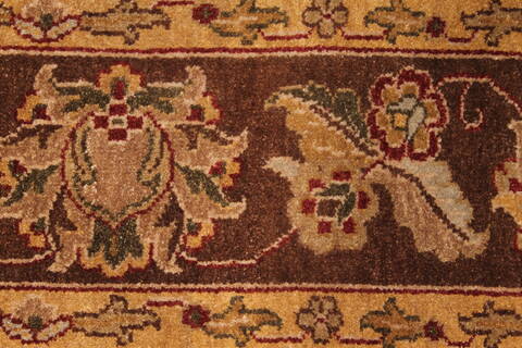 Jaipur Beige Hand Knotted 83 X 112  Area Rug 301-30821 Image 1