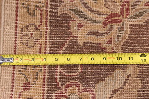 Jaipur Beige Hand Knotted 83 X 112  Area Rug 301-30821 Image 6