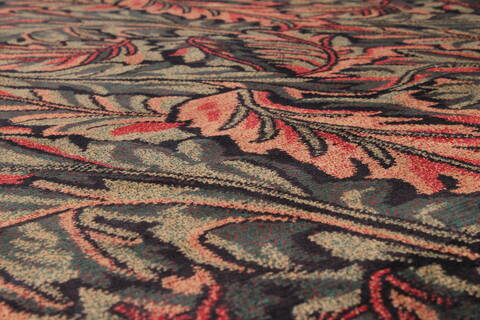 Nepal Black Hand Knotted 92 X 117  Area Rug 301-30823 Image 1