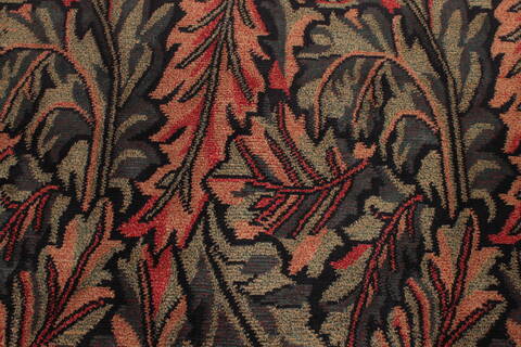 Nepal Black Hand Knotted 92 X 117  Area Rug 301-30823 Image 4