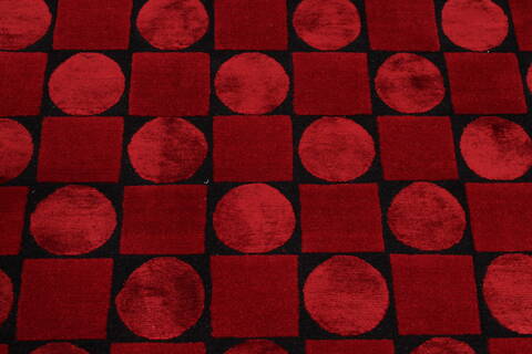 Indo-Tibetan Black Hand Knotted 90 X 123  Area Rug 301-30824 Image 2