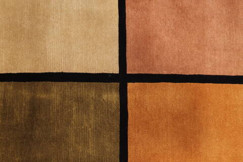 Indo-Tibetan Black Hand Knotted 90 X 120  Area Rug 301-30827 Image 2