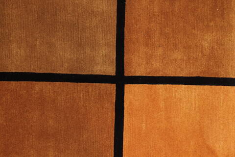 Indo-Tibetan Black Hand Knotted 90 X 120  Area Rug 301-30827 Image 3