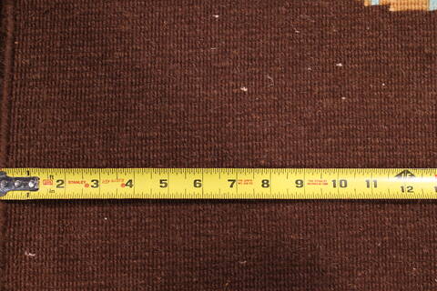 Indo-Tibetan Brown Hand Knotted 90 X 120  Area Rug 301-30829 Image 7
