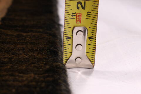 Indo-Tibetan Black Hand Knotted 88 X 122  Area Rug 301-30830 Image 5
