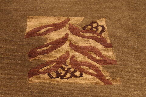 Indo-Tibetan Green Hand Knotted 89 X 117  Area Rug 301-30836 Image 5