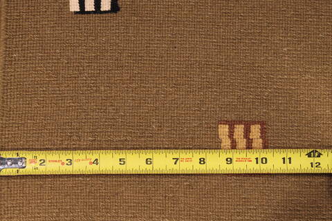 Indo-Tibetan Green Hand Knotted 89 X 117  Area Rug 301-30836 Image 7