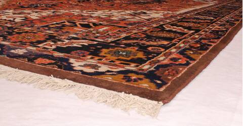 Heriz Brown Hand Knotted 1011 X 168  Area Rug 400-30845 Image 5
