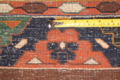 Heriz Brown Hand Knotted 1011 X 168  Area Rug 400-30845 Image 7