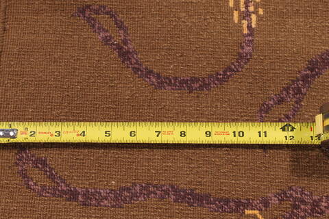 Indo-Tibetan Brown Hand Knotted 89 X 118  Area Rug 301-30851 Image 5