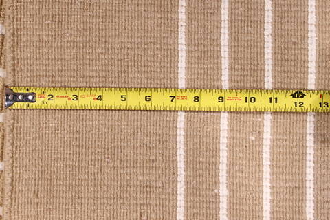 Indo-Tibetan Beige Hand Knotted 89 X 116  Area Rug 301-30858 Image 4