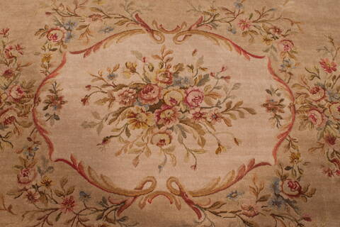 Tibetan Yellow Hand Knotted 90 X 120  Area Rug 301-30865 Image 2
