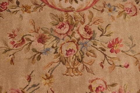 Tibetan Yellow Hand Knotted 90 X 120  Area Rug 301-30865 Image 7