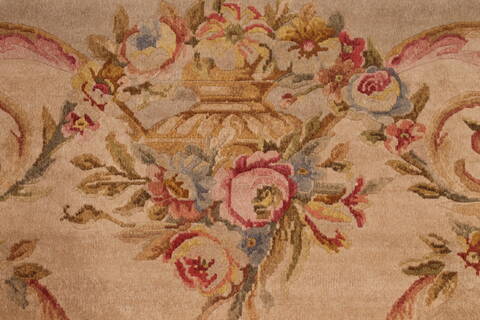 Tibetan Yellow Hand Knotted 90 X 120  Area Rug 301-30865 Image 8