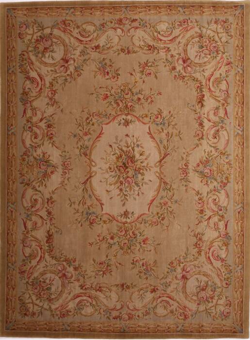 Tibetan Yellow Hand Knotted 90 X 120  Area Rug 301-30865 Image 0