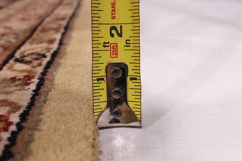 Jaipur Yellow Hand Knotted 101 X 142  Area Rug 301-30883 Image 10