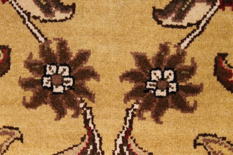 Jaipur Yellow Hand Knotted 100 X 143  Area Rug 301-30885 Image 7
