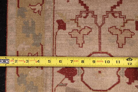 Jaipur Beige Hand Knotted 96 X 133  Area Rug 301-30926 Image 4