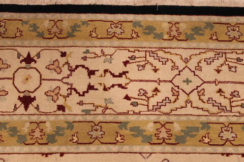Jaipur Beige Hand Knotted 96 X 133  Area Rug 301-30926 Image 7