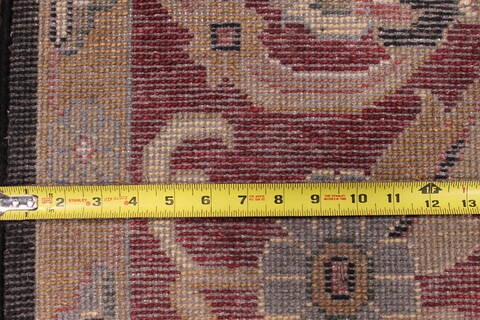 Jaipur Black Hand Knotted 96 X 136  Area Rug 301-30927 Image 4