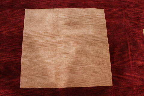 Indo-Tibetan Red Hand Knotted 97 X 139  Area Rug 301-30937 Image 1