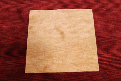 Indo-Tibetan Red Hand Knotted 97 X 139  Area Rug 301-30937 Image 3
