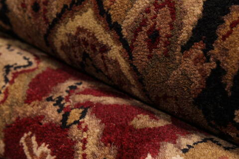 Jaipur Red Hand Knotted 100 X 143  Area Rug 301-30943 Image 4
