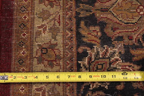 Jaipur Red Hand Knotted 100 X 143  Area Rug 301-30943 Image 5