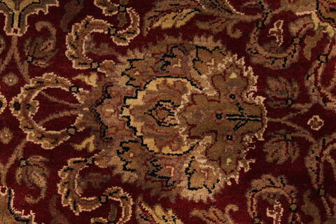 Jaipur Red Hand Knotted 100 X 143  Area Rug 301-30943 Image 7
