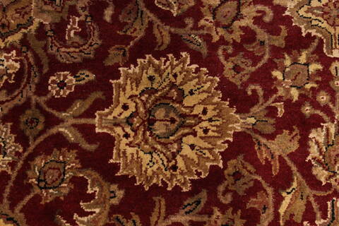 Jaipur Red Hand Knotted 100 X 143  Area Rug 301-30943 Image 8