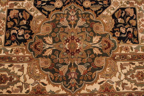 Jaipur Black Hand Knotted 101 X 1311  Area Rug 301-30945 Image 10
