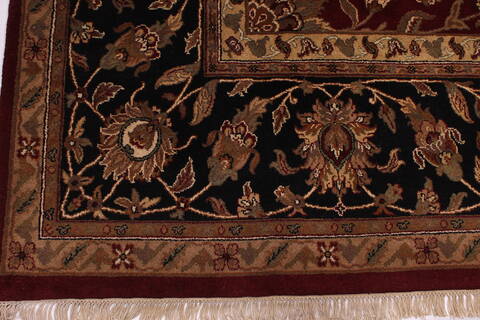 Jaipur Red Hand Knotted 120 X 150  Area Rug 301-30947 Image 1